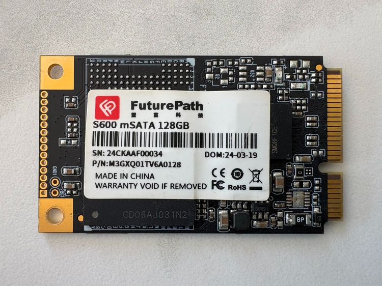 ขาย SSD Msata 128 GB มือ 2 รูปที่ 2