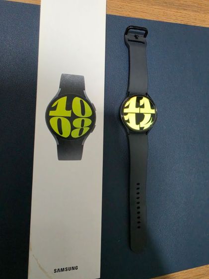 ขาย Samsung Galaxy Watch 6 ขนาด 44mm สีดำ สภาพสวย อุปกรณ์แท้ยก กล่องครับ