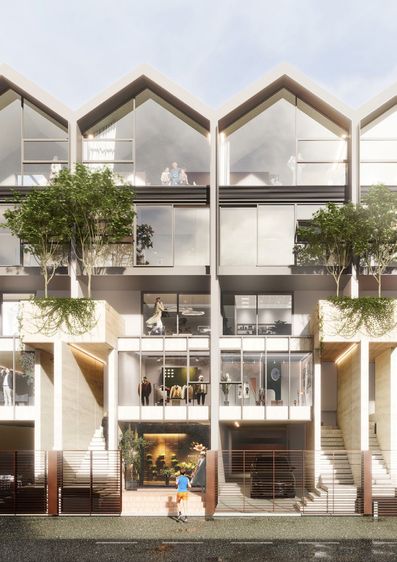 ขายโฮมออฟฟิศสุขุมวิท Home office อุดมสุข บางนา ติดถนนสัญจร เหมาะทำหน้าร้าน ร้านค้า คลินิก โชว์รูม สตูดิโอ พื้นที่ใช้สอยเยอะ 430ตร.ม ที่จอดรถ รูปที่ 2