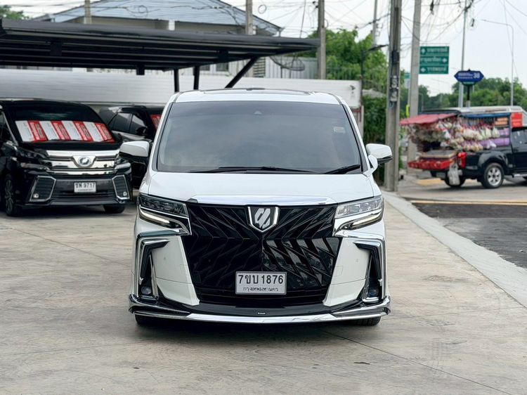 รถ Toyota Alphard 2.5 S C-Package สี ขาว