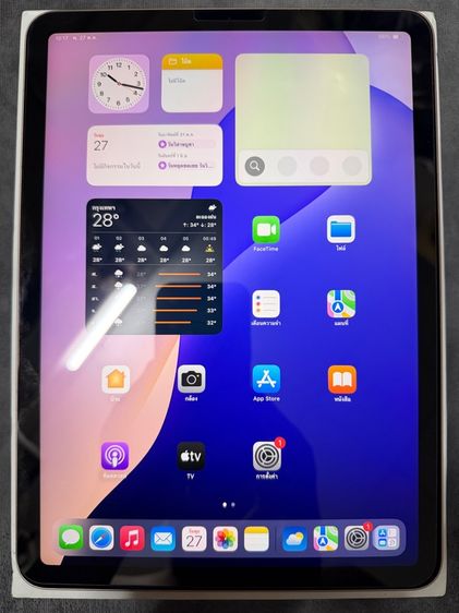 ขาย แลก เทิร์น IPad Air 4 64gb เครื่องศูนย์ไทยแท้ สภาพสวยๆ การใช้งานปกติ พร้อมใช้งานเลยครับผม รูปที่ 2