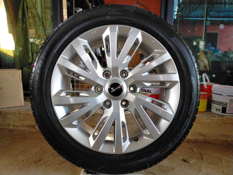 แม็กอีซูซุ ขอบ18 พร้อมยางดันลอป 215 55 18 ปี23 ใส่ isuzu ตัวเตี้ย รูปที่ 3