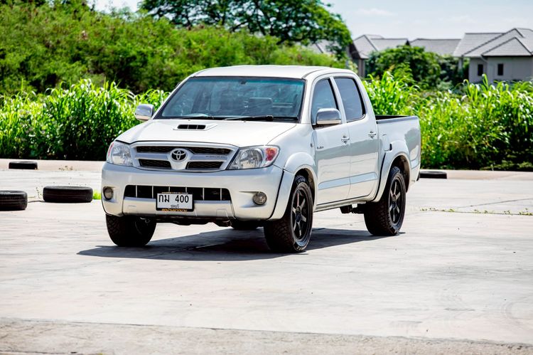 Toyota Hilux Vigo 2005 3.0 G VN Turbo Pickup ดีเซล ไม่ติดแก๊ส เกียร์อัตโนมัติ เทา