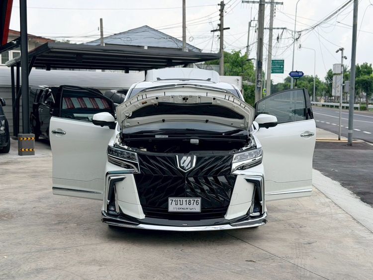 รถ Toyota Alphard 2.5 S C-Package สี ขาว