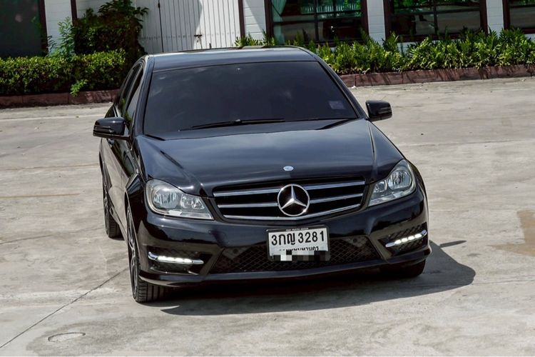 รถ Mercedes-Benz C-Class C200 CGI สี ดำ