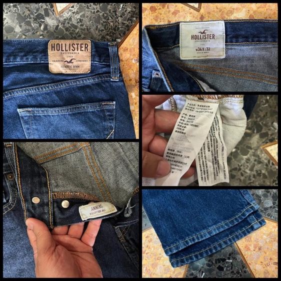 📌HOLLISTER👖 เอว34-35 รูปที่ 6