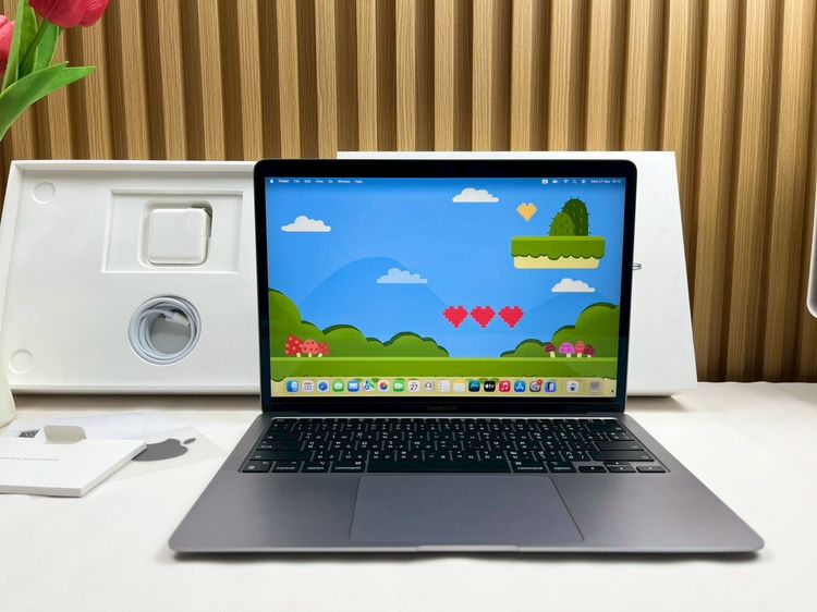 Apple แมค โอเอส 8 กิกะไบต์ อื่นๆ ไม่ใช่ MacBook Air 13-inch M1,2020 Ram8GB SSD512GB SpaceGray