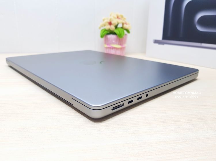 MacbookPro (Retina14-inch, 2023) M3 8-Core CPU 10-Core GPU SSD 512Gb Ram 16Gb Liquid Retina XDR สี Space Gray ครบกล่อง มี Apple Care Plus รูปที่ 7