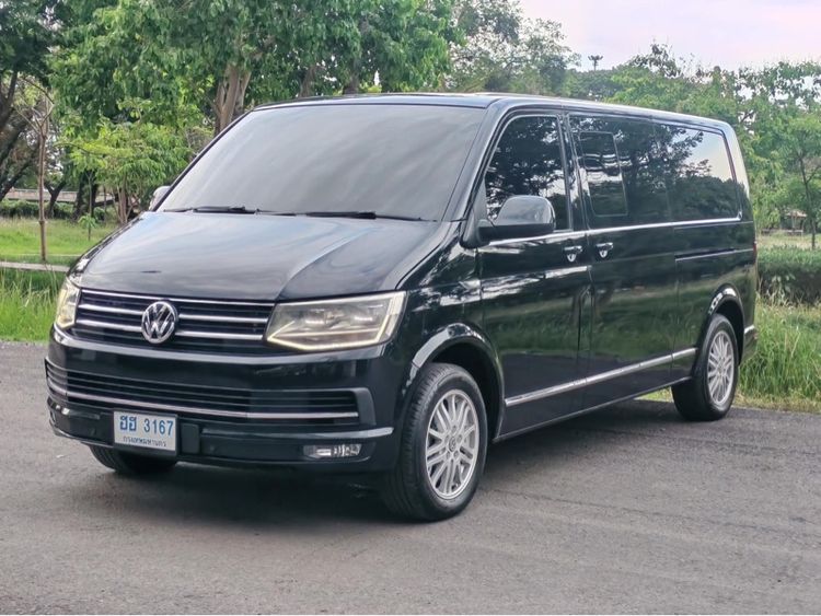 Volkswagen Caravelle 2017 2.0 TDi Comfortline Utility-car ดีเซล ไม่ติดแก๊ส เกียร์อัตโนมัติ ดำ รูปที่ 3