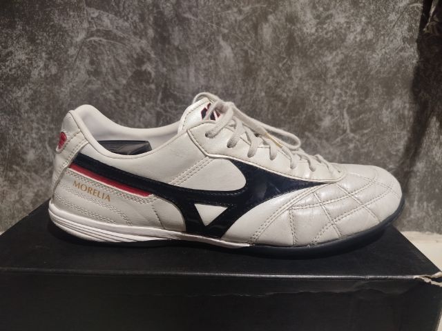 Mizuno Morelia M8 TF 100 ปุ่มตัวท็อป หนังจิงโจ้ ไซด์ 42.5 หรือ 270 รูปที่ 7