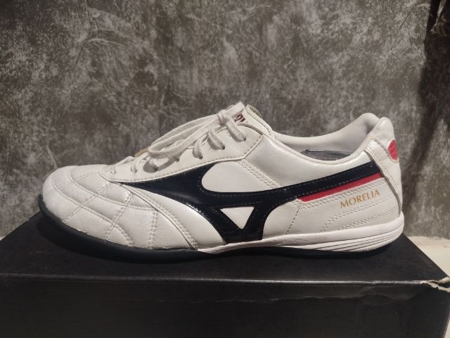 Mizuno Morelia M8 TF 100 ปุ่มตัวท็อป หนังจิงโจ้ ไซด์ 42.5 หรือ 270 รูปที่ 4