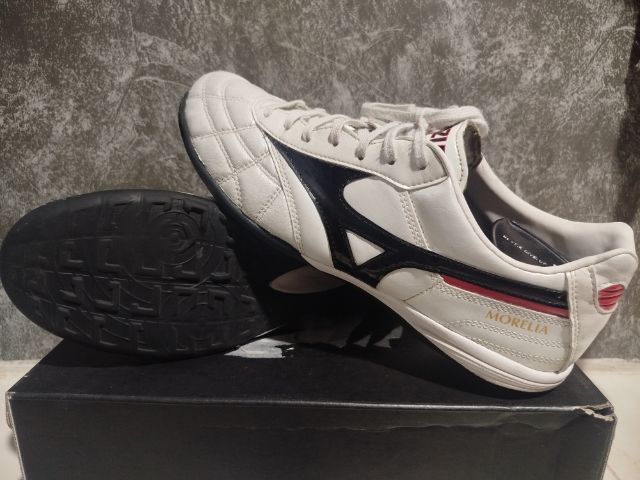 Mizuno Morelia M8 TF 100 ปุ่มตัวท็อป หนังจิงโจ้ ไซด์ 42.5 หรือ 270 รูปที่ 2