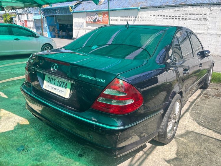 Mercedes-Benz E-Class 2003 E200 Sedan เบนซิน เกียร์อัตโนมัติ น้ำเงิน รูปที่ 4