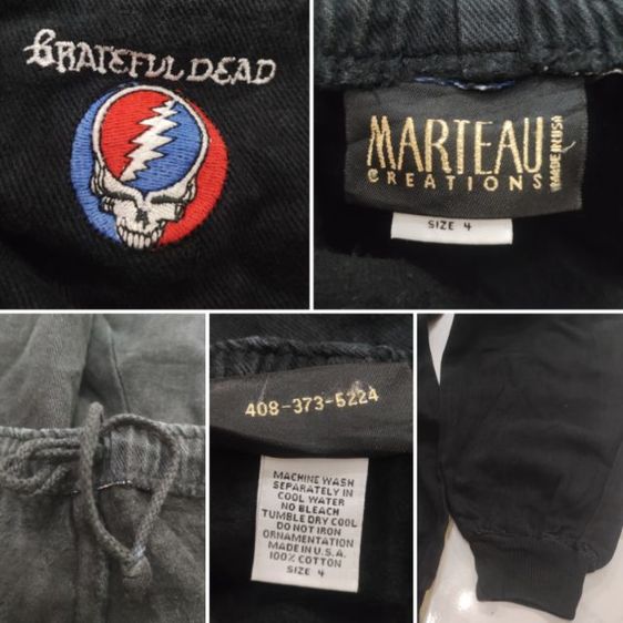 กางเกง GRATEFUL DEAD🐼80's รูปที่ 17