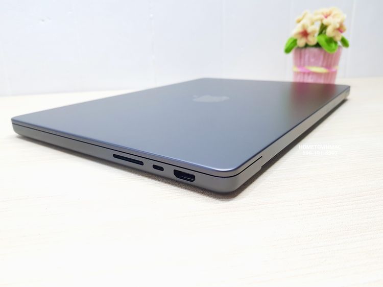 MacbookPro (Retina14-inch, 2024) M4 10-Core CPU 10-Core GPU SSD 512Gb Ram 16Gb สี Space Black สวย ใช้น้อย แบต100 รูปที่ 5