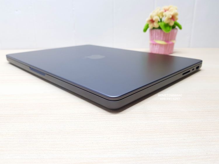 MacbookPro (Retina14-inch, 2024) M4 10-Core CPU 10-Core GPU SSD 512Gb Ram 16Gb สี Space Black สวย ใช้น้อย แบต100 รูปที่ 4