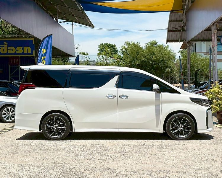 Toyota Alphard 2015 2.5 Utility-car เบนซิน ไม่ติดแก๊ส เกียร์อัตโนมัติ ขาว รูปที่ 2