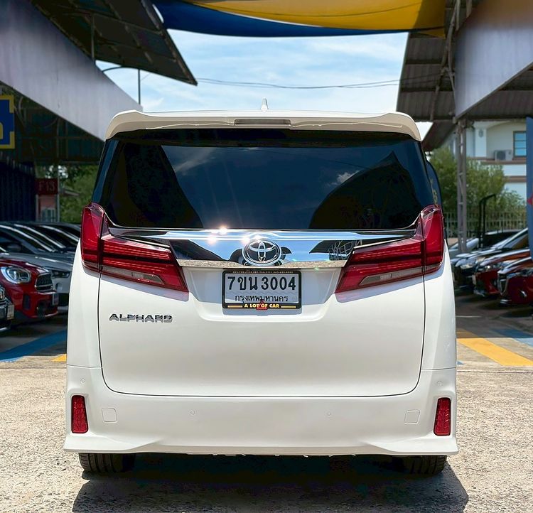 Toyota Alphard 2015 2.5 Utility-car เบนซิน ไม่ติดแก๊ส เกียร์อัตโนมัติ ขาว รูปที่ 4