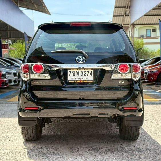 Toyota Fortuner 2015 2.5 V Utility-car ดีเซล ไม่ติดแก๊ส เกียร์อัตโนมัติ ดำ รูปที่ 4
