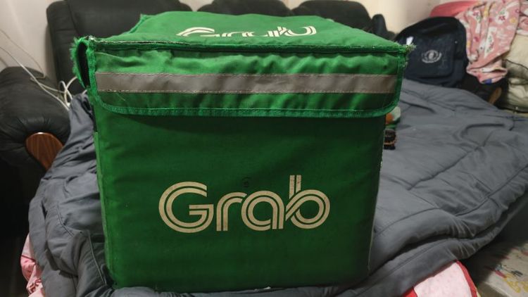 กระเป๋ารับออเดอร์ Grab food ขนาดใหญ่ รูปที่ 3