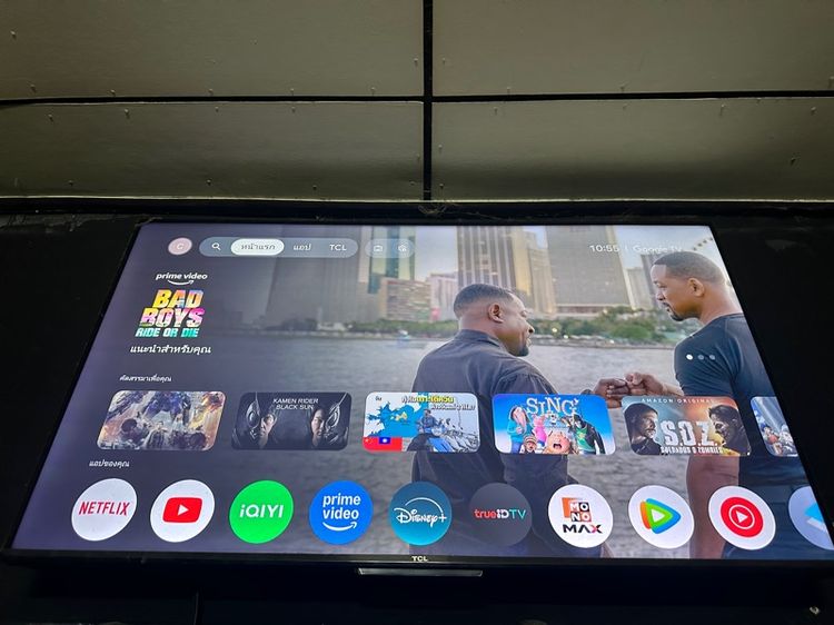 TCL 43 นิ้ว 4K UHD (สภาพใหม่ติดไว้ไม่ค่อยได้ดู)
