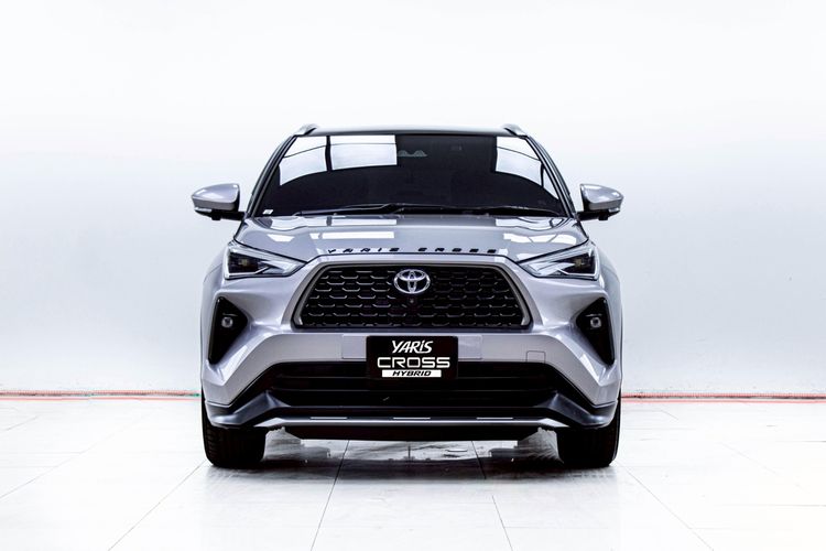 Toyota Yaris Cross 2025 1.5 HEV Premium Luxury Utility-car ไฮบริด ไม่ติดแก๊ส เกียร์อัตโนมัติ เทา รูปที่ 4