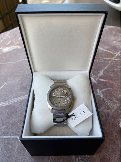 GUCCI GG2570 Brown Dial 41 mm Swiss Watch YA142315 รูปที่ 4