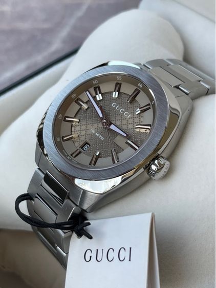 GUCCI GG2570 Brown Dial 41 mm Swiss Watch YA142315 รูปที่ 6
