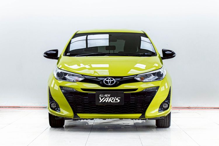 Toyota Yaris 2019 1.2 G Plus Sedan เบนซิน ไม่ติดแก๊ส เกียร์อัตโนมัติ เขียว รูปที่ 4