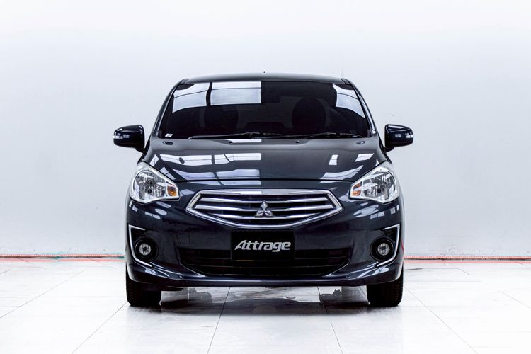 Mitsubishi Attrage 2015 1.2 GLS Sedan เบนซิน ไม่ติดแก๊ส เกียร์อัตโนมัติ น้ำเงิน รูปที่ 4
