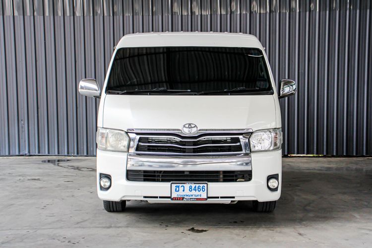 Toyota Ventury 2016 3.0 G Van ดีเซล ไม่ติดแก๊ส เกียร์อัตโนมัติ ขาว รูปที่ 2