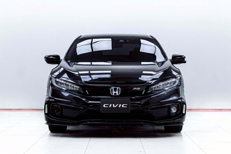Honda Civic 2019 1.5 Turbo RS Sedan เบนซิน ไม่ติดแก๊ส เกียร์อัตโนมัติ ดำ รูปที่ 4