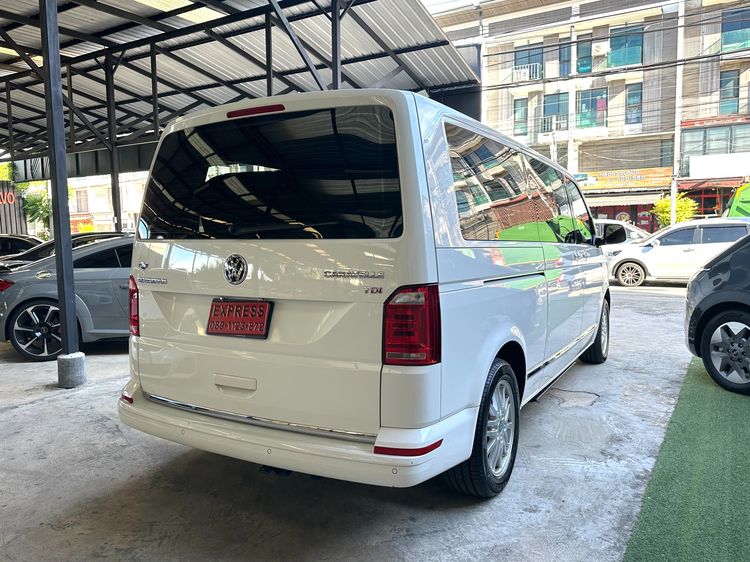 Volkswagen Caravelle 2018 2.0 TDi Comfortline Van ดีเซล ไม่ติดแก๊ส เกียร์อัตโนมัติ ขาว รูปที่ 4