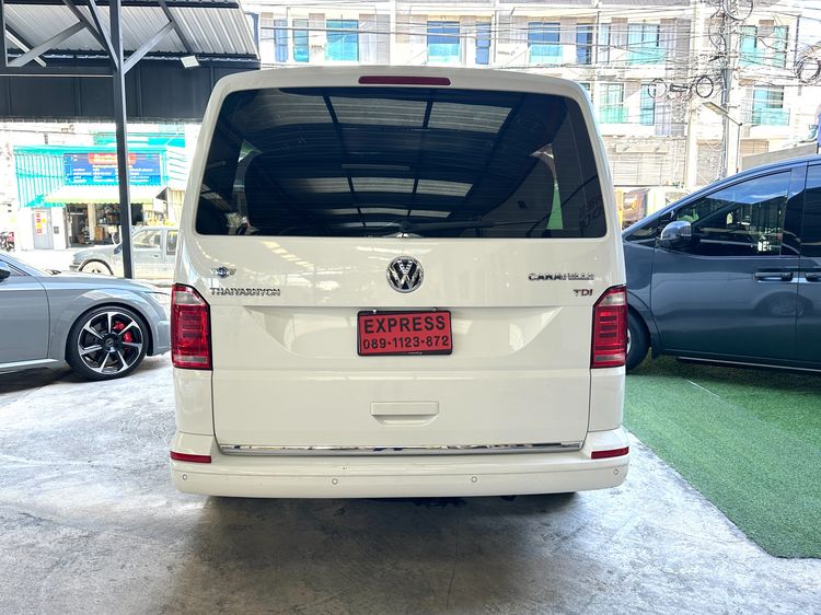 Volkswagen Caravelle 2018 2.0 TDi Comfortline Van ดีเซล ไม่ติดแก๊ส เกียร์อัตโนมัติ ขาว รูปที่ 3