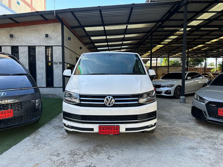 รถ Volkswagen Caravelle 2.0 TDi Comfortline สี ขาว