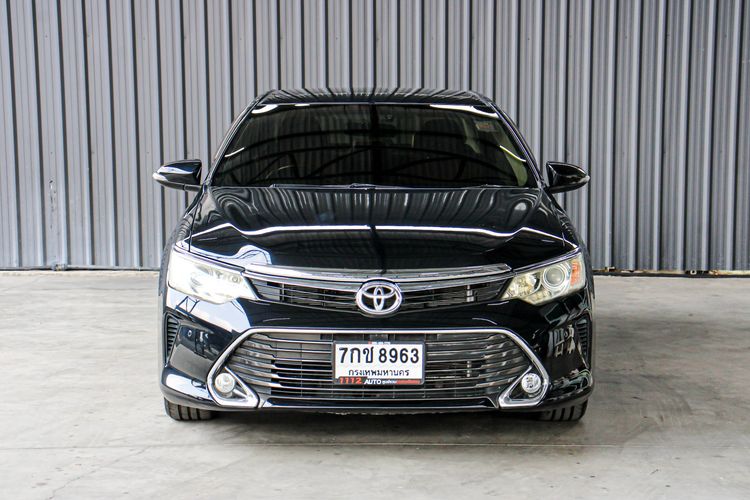 Toyota Camry 2018 2.0 G Sedan เบนซิน ไม่ติดแก๊ส เกียร์อัตโนมัติ ดำ รูปที่ 2