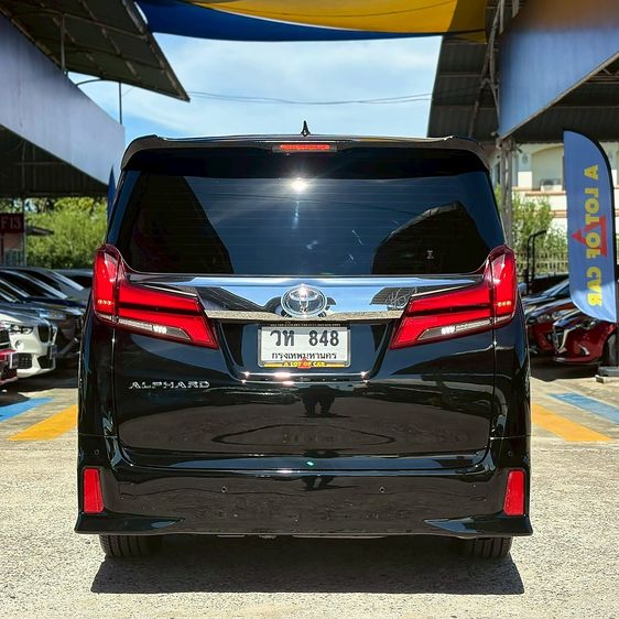 Toyota Alphard 2021 2.5 S C-Package Van เบนซิน ไม่ติดแก๊ส เกียร์อัตโนมัติ ดำ รูปที่ 4