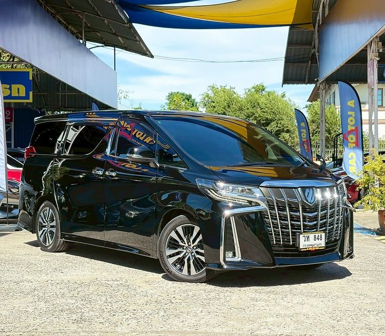 รถ Toyota Alphard 2.5 S C-Package สี ดำ