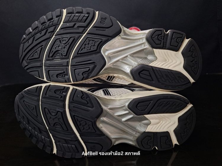 รองเท้า Asics แท้ 💯 เบอร์ 40.5 US 7.5 cm 25.5 คนเท้า 25-26 cm ใส่ได้ครับ สภาพดีมาก พื้นเต็ม น้ำหนักเบา ทรงสวย หายากน่าสะลมครับ รูปที่ 6