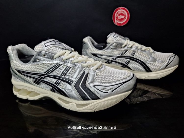 รองเท้า Asics แท้ 💯 เบอร์ 40.5 US 7.5 cm 25.5 คนเท้า 25-26 cm ใส่ได้ครับ สภาพดีมาก พื้นเต็ม น้ำหนักเบา ทรงสวย หายากน่าสะลมครับ รูปที่ 4