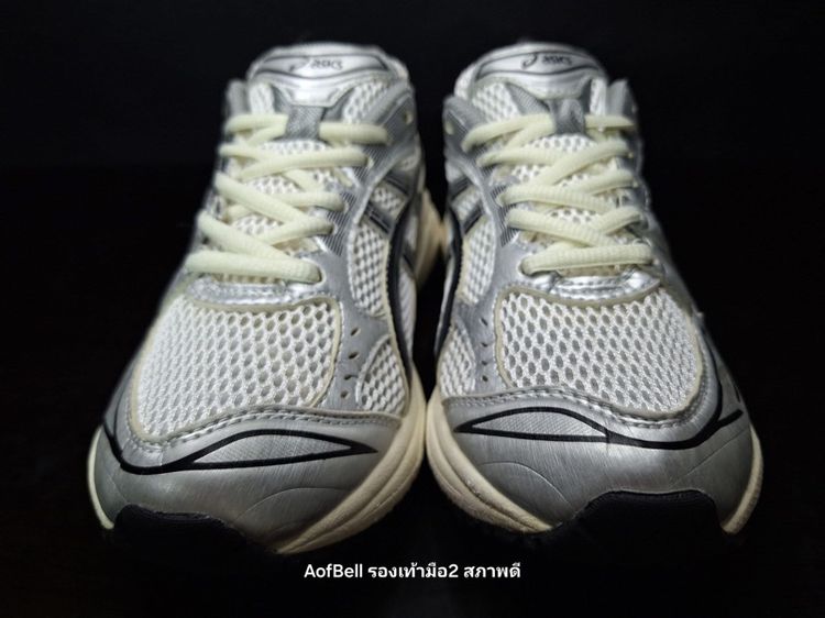 รองเท้า Asics แท้ 💯 เบอร์ 40.5 US 7.5 cm 25.5 คนเท้า 25-26 cm ใส่ได้ครับ สภาพดีมาก พื้นเต็ม น้ำหนักเบา ทรงสวย หายากน่าสะลมครับ รูปที่ 3