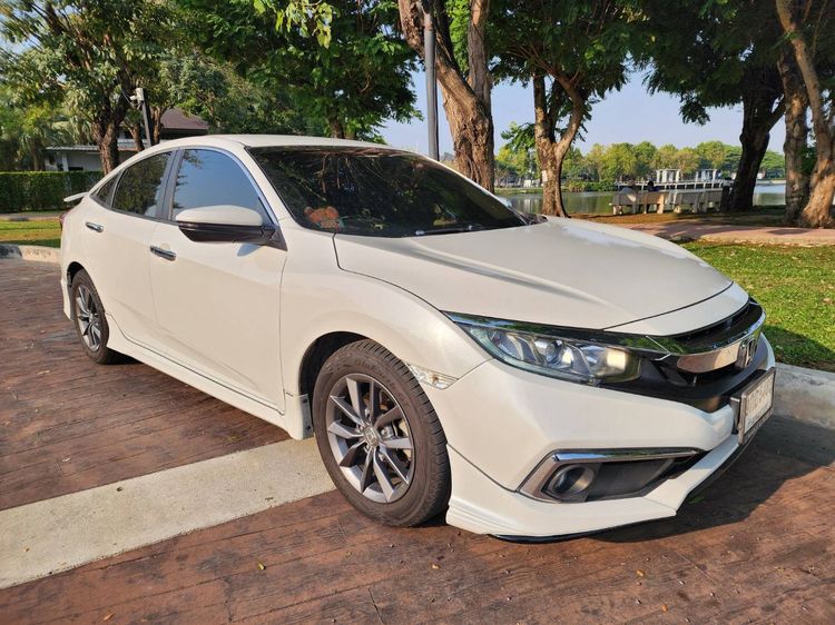 รถ Honda Civic 1.8 EL i-VTEC สี ขาว