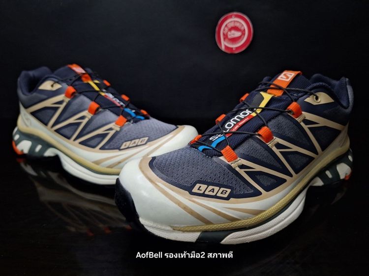รองเท้า SALOMON แท้ 💯 เบอร์ 40.5 US 7.5 cm 25.5 คนเท้า 25-26 cm ใส่ได้ครับ สภาพดีมาก พื้นเต็ม น้ำหนักเบา ทรงสวย หายากน่าสะลมครับ รูปที่ 3