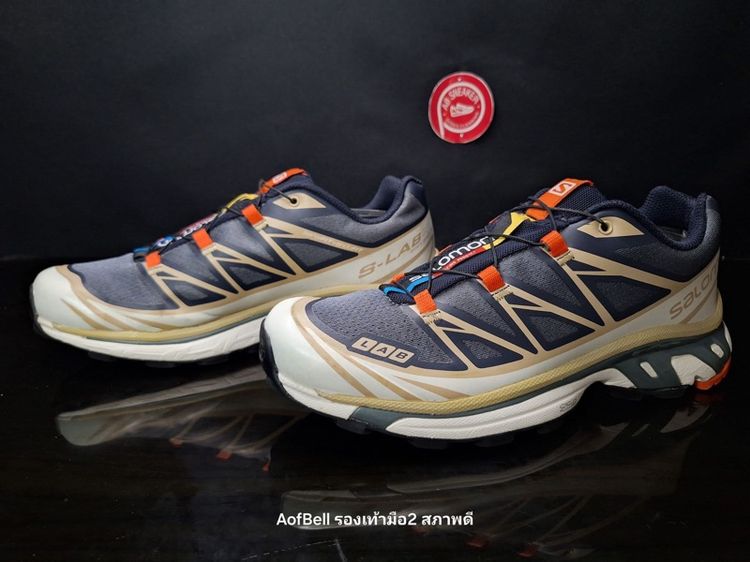 รองเท้า SALOMON แท้ 💯 เบอร์ 40.5 US 7.5 cm 25.5 คนเท้า 25-26 cm ใส่ได้ครับ สภาพดีมาก พื้นเต็ม น้ำหนักเบา ทรงสวย หายากน่าสะลมครับ รูปที่ 5