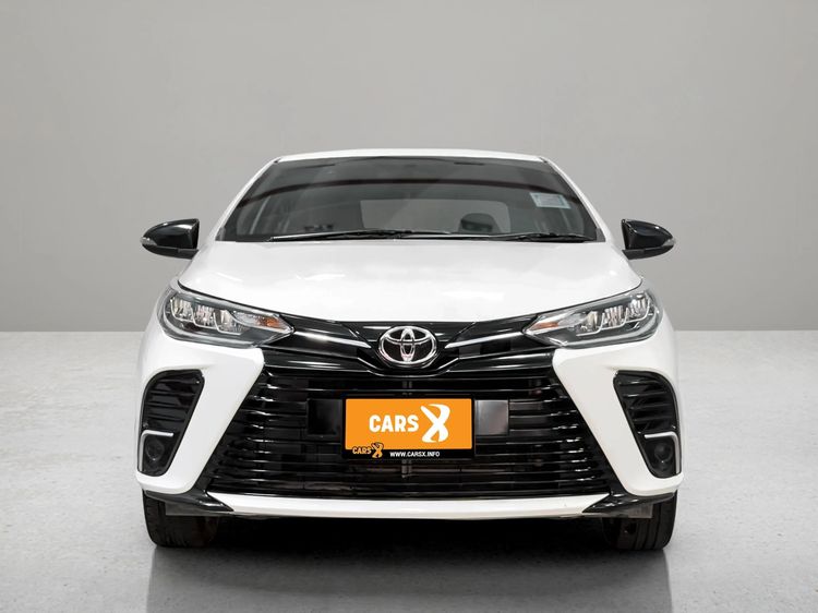 Toyota Yaris ATIV 2022 1.2 Sport Sedan เบนซิน ไม่ติดแก๊ส เกียร์อัตโนมัติ ขาว รูปที่ 2