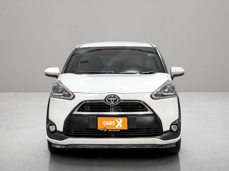 Toyota Sienta 2017 1.5 V Utility-car เบนซิน ไม่ติดแก๊ส เกียร์อัตโนมัติ ขาว รูปที่ 2