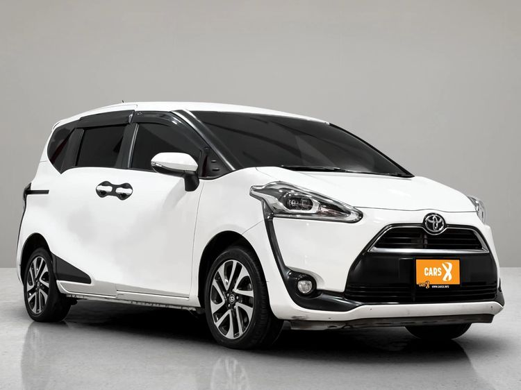 Toyota Sienta 2017 1.5 V Utility-car เบนซิน ไม่ติดแก๊ส เกียร์อัตโนมัติ ขาว รูปที่ 3