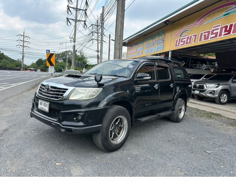 รถ Toyota Hilux Vigo Champ Double Cab 3.0 G Prerunner สี ดำ