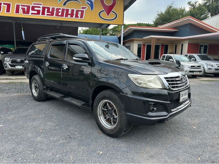 Toyota Hilux Vigo Champ 2012 Double Cab 3.0 G Prerunner Pickup ดีเซล ไม่ติดแก๊ส เกียร์อัตโนมัติ ดำ รูปที่ 2