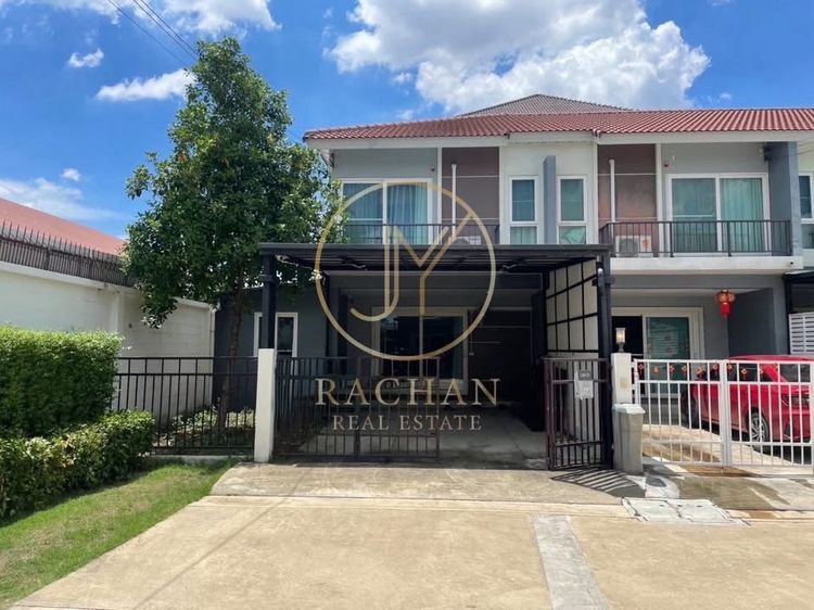 B69-303 ขายด่วน บ้านแฝด 2 ชั้น หลังริม หมู่บ้านศุภาลัย พรีโม่ กาญจนาภิเษก-พระราม 5 เนื้อที่ 33.6 ตร.ว พื้นที่ใช้สอย 140 ตร.ม 